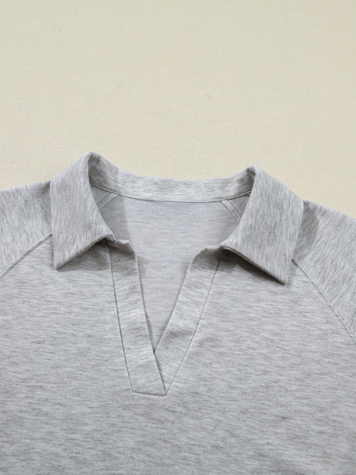 Polo Collar Short Sleeve Top and Shorts Set