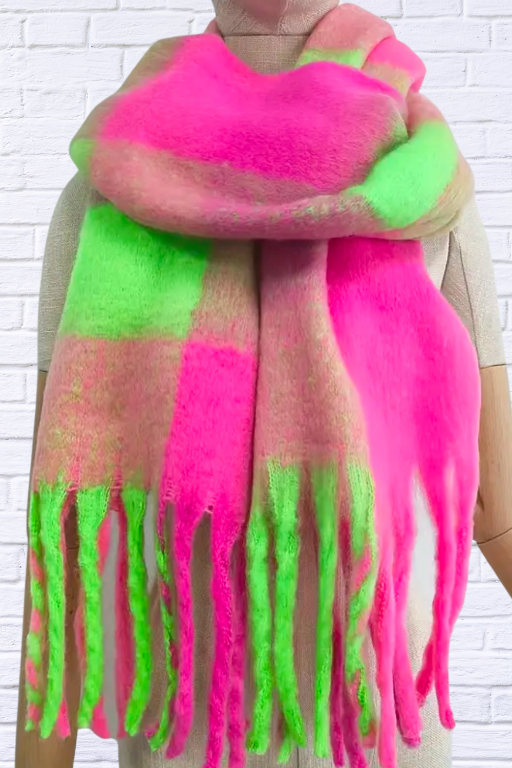 Neon Winter Scarf