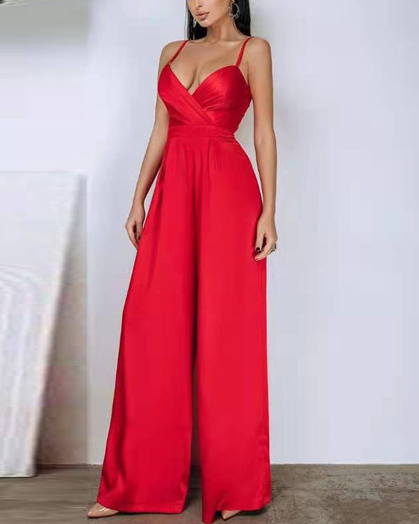 Clidress GF High Waist Wide Leg Jumpsuit