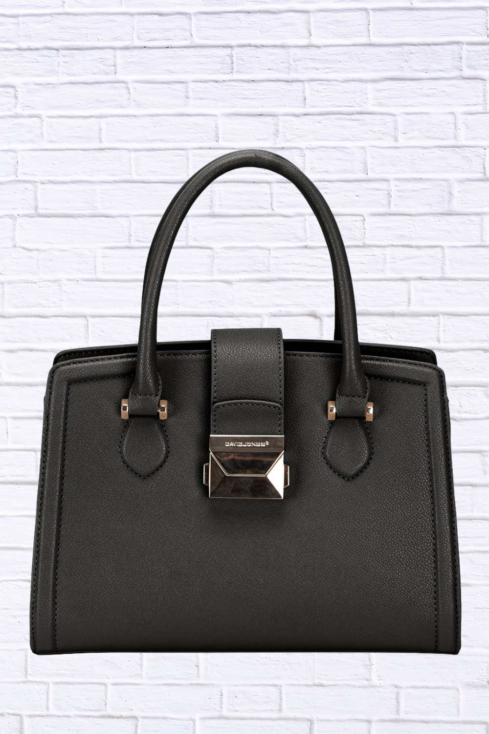 David Jones PU Leather Handbag | Elegant Boutique Bag