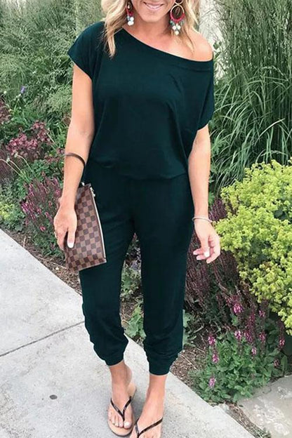 Clidress Casual Loose One-piece Jumpsuit