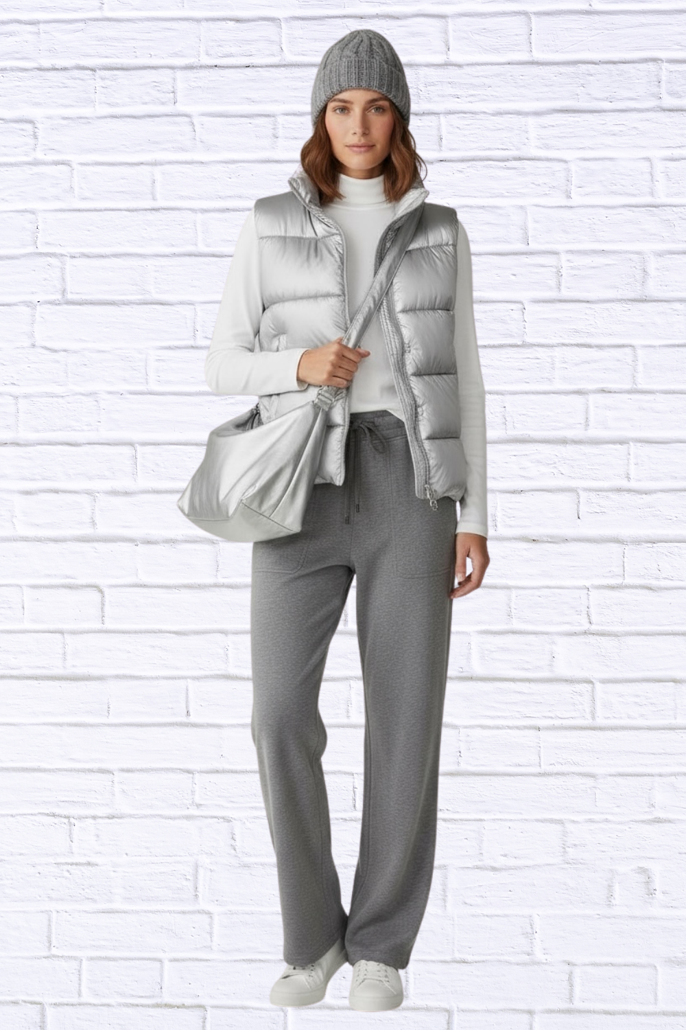 Soft Knit Drawstring Lounge Pants with Pockets – Women’s Relaxed Fit Comfort Wear