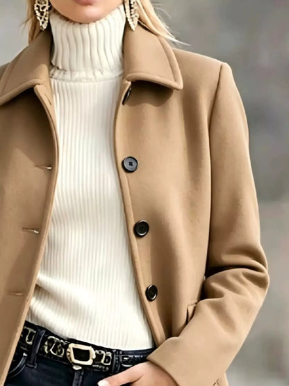 Button Up Longline Coat