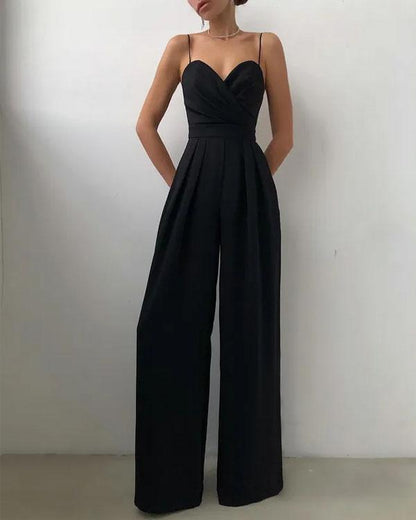 Clidress GF High Waist Wide Leg Jumpsuit