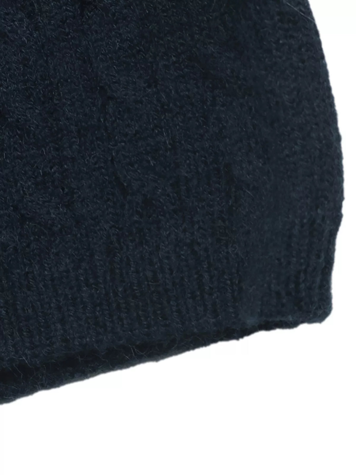 Cable Knit Contrast Collar Sweater