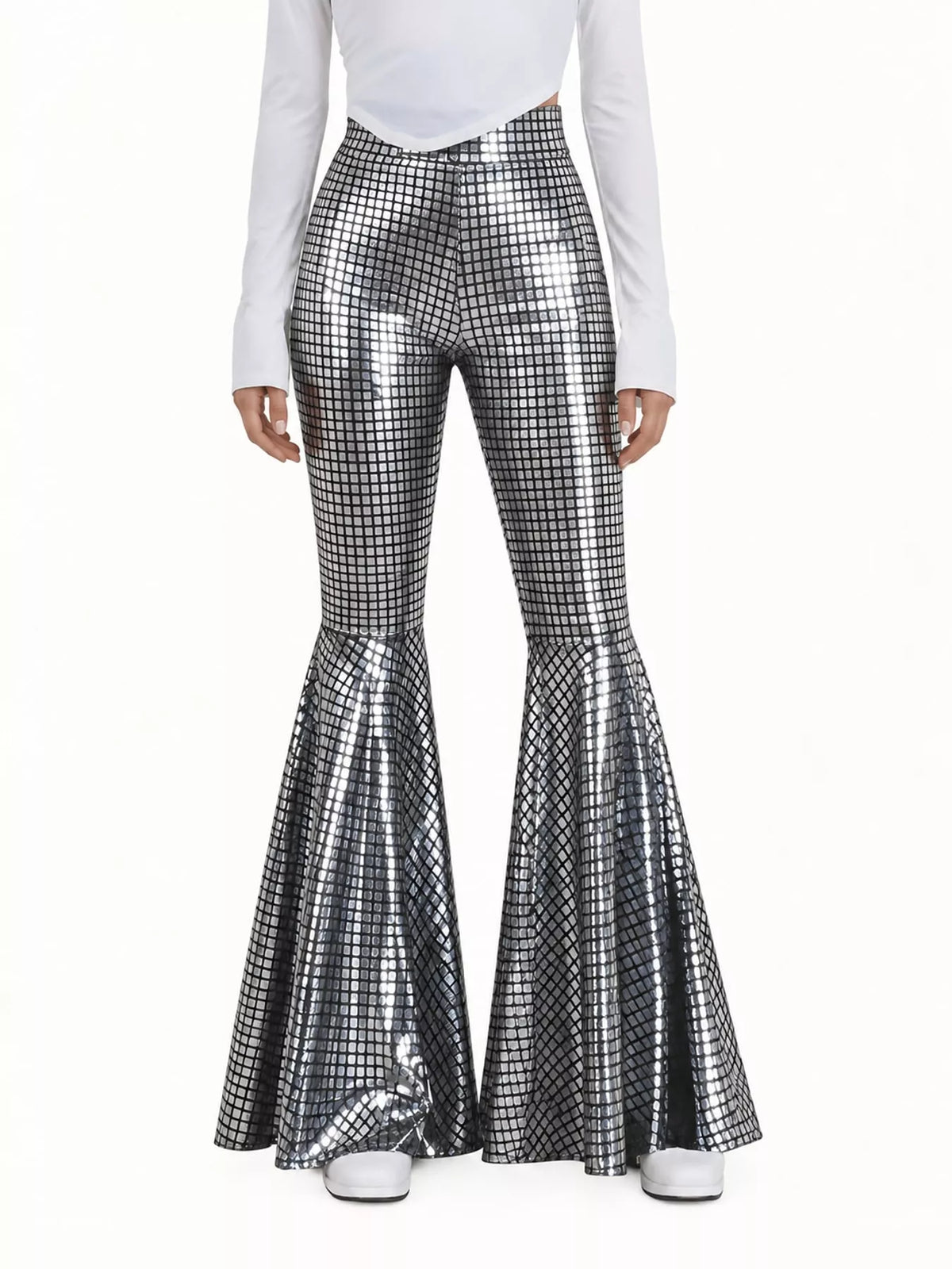 High-Waisted Flare Pants