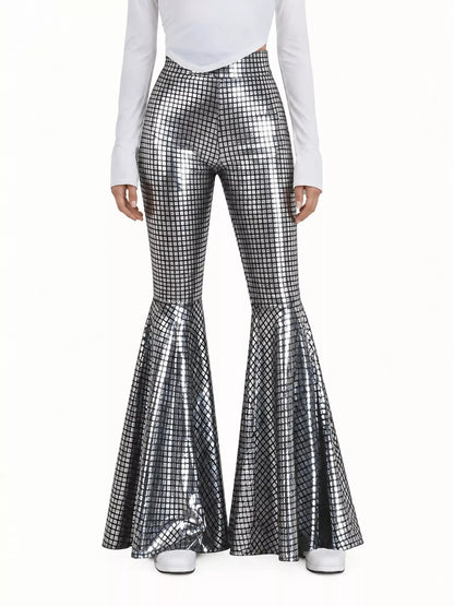 High-Waisted Flare Pants
