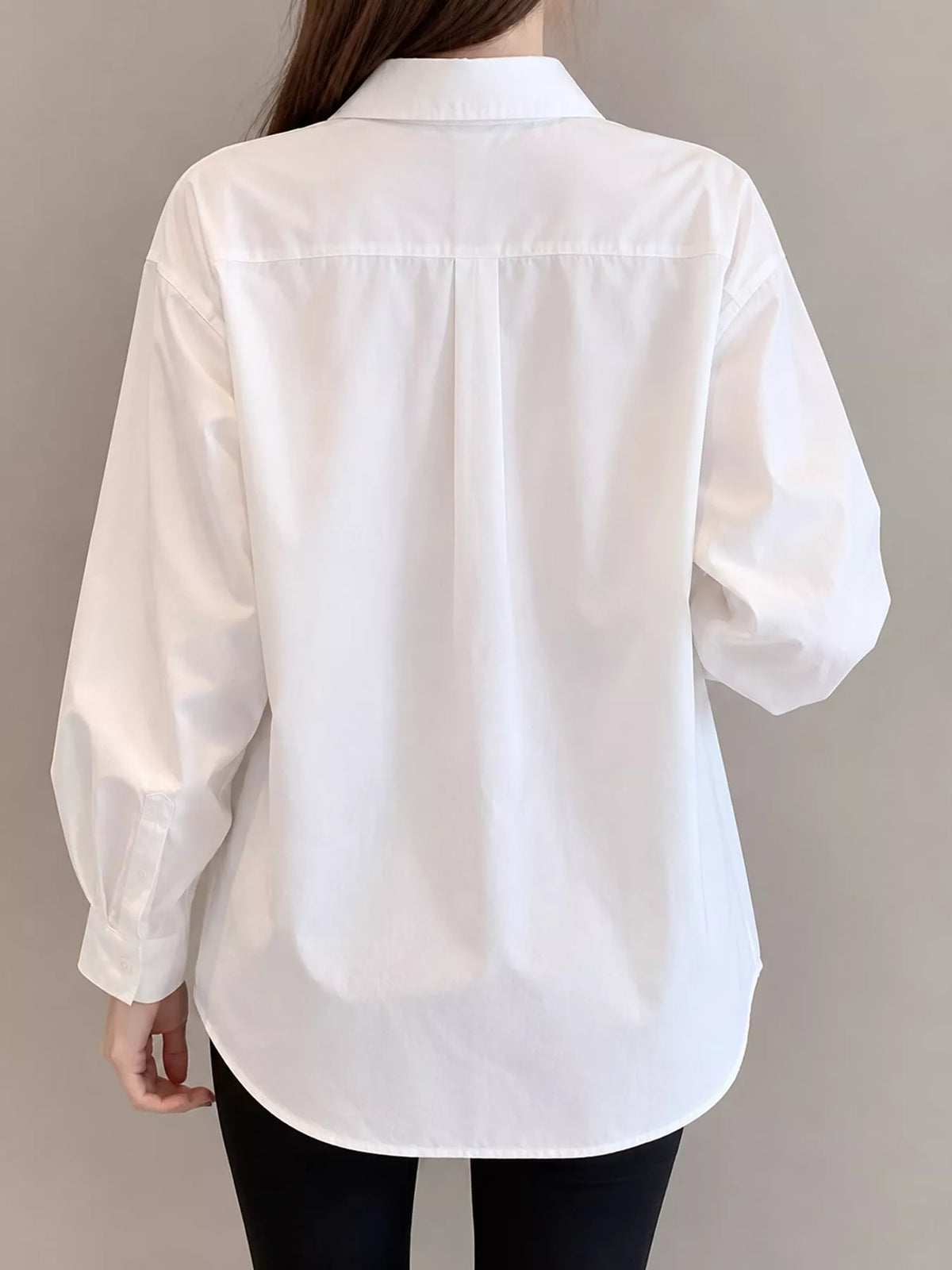 Classic Button-Down Long Sleeve Shirt