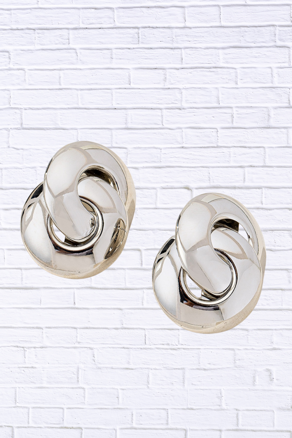 Chunky Knot Stud Earrings | Elegant Boutique Statement Jewelry