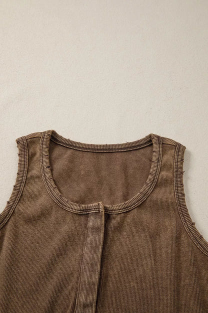 Snap Down Wide Strap Tank