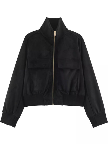 Zip Up Long Sleeve Jacket