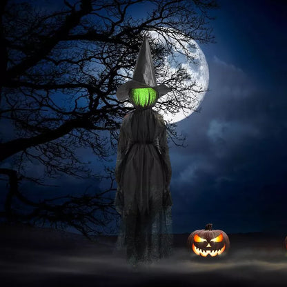 Halloween Glowing Head Witch