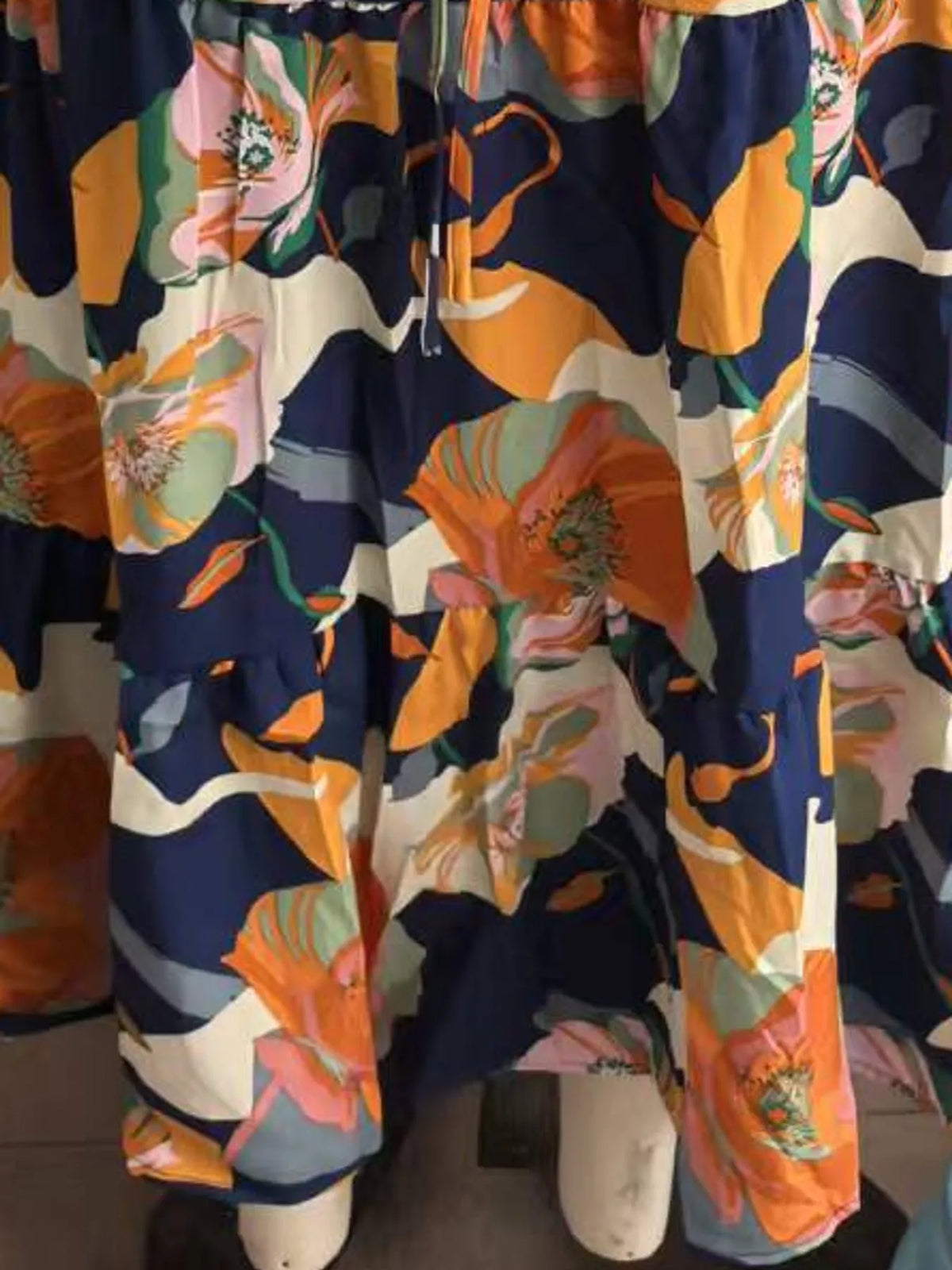 Tiered Midi Skirt
