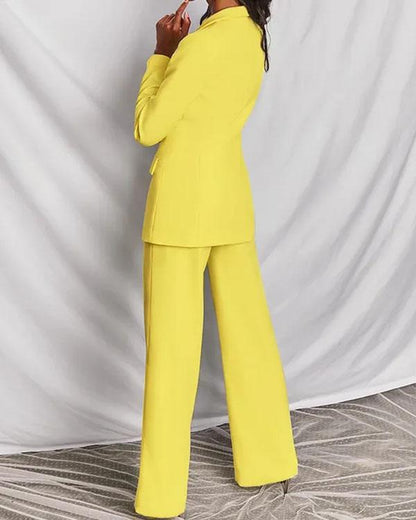 Clidress Lizzy Blazer and Pant Set Suit