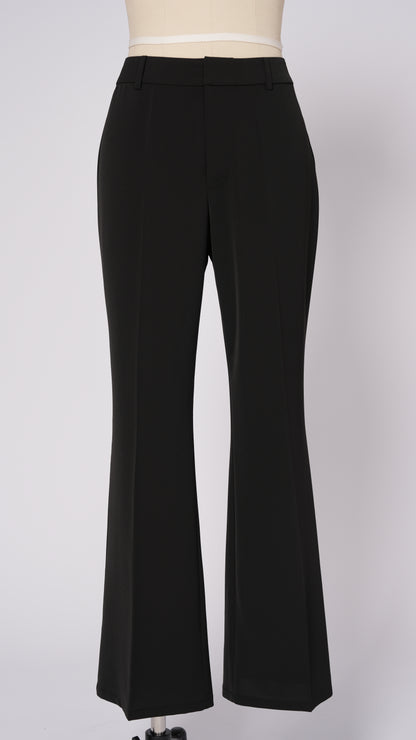 Women's Mesh Beaded Top & Wide-Leg Pants Set