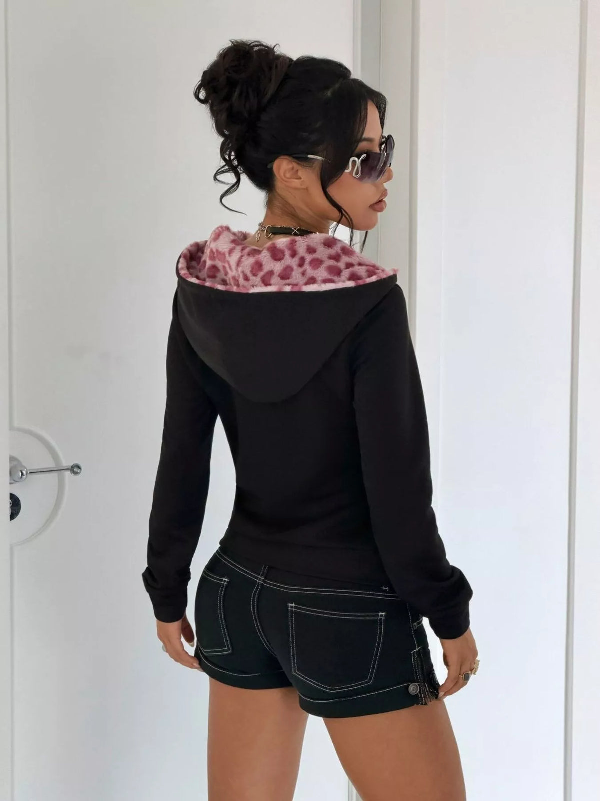 Zip-Up Slim Fit Hoodie