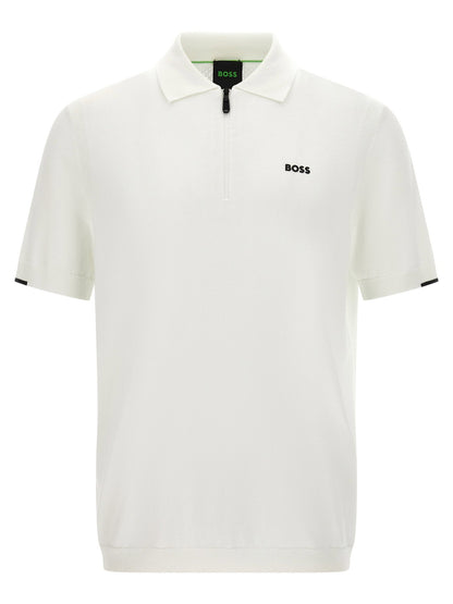 Hugo Boss White Ever-x Polo Shirt