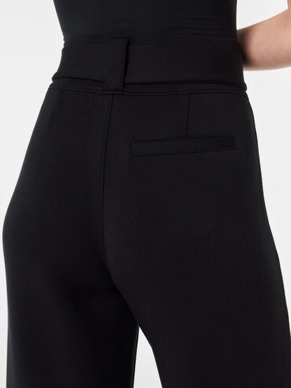 Tie-Waist Wide-Leg Pant