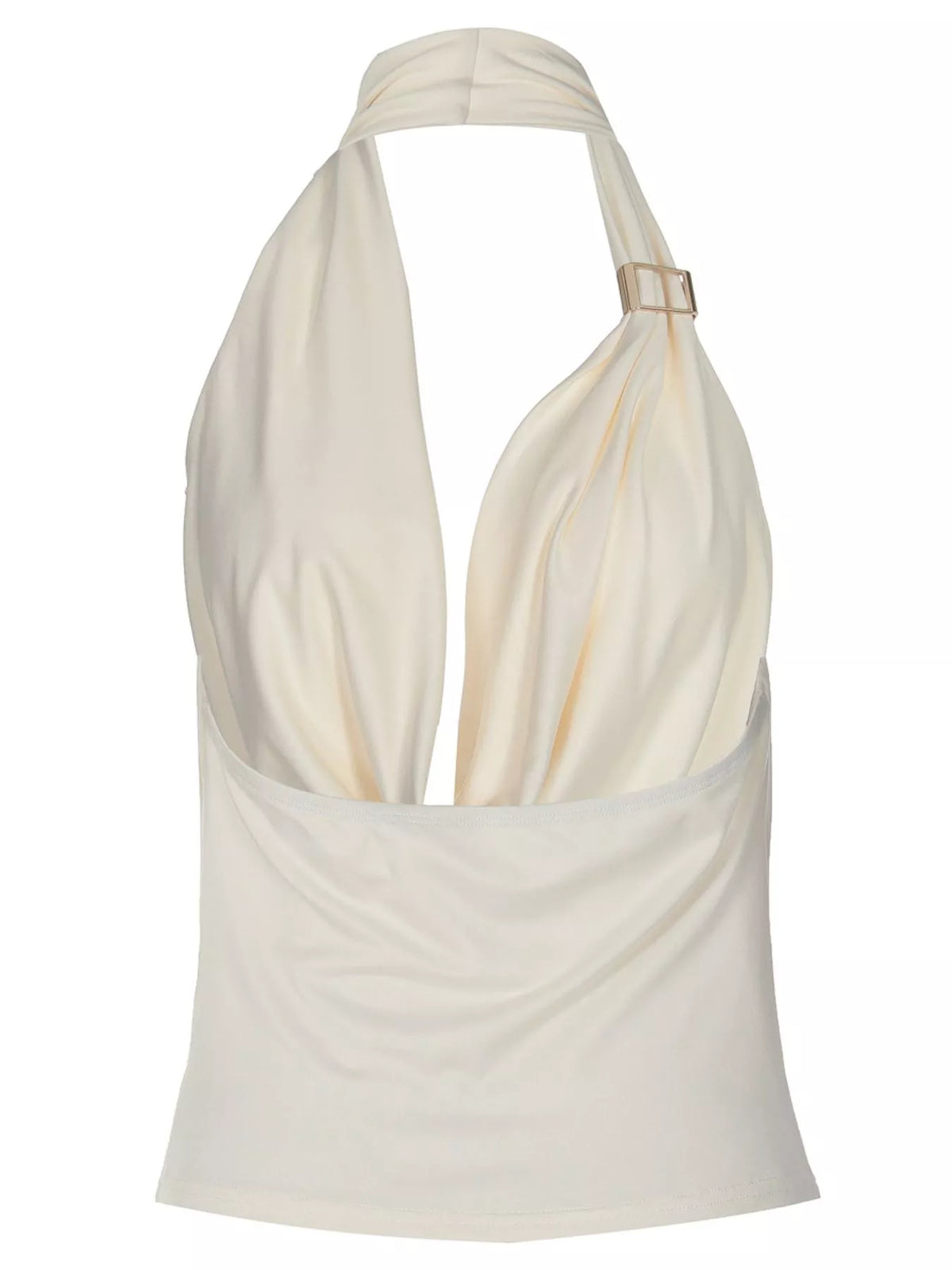Halter Neck Ruched Tank