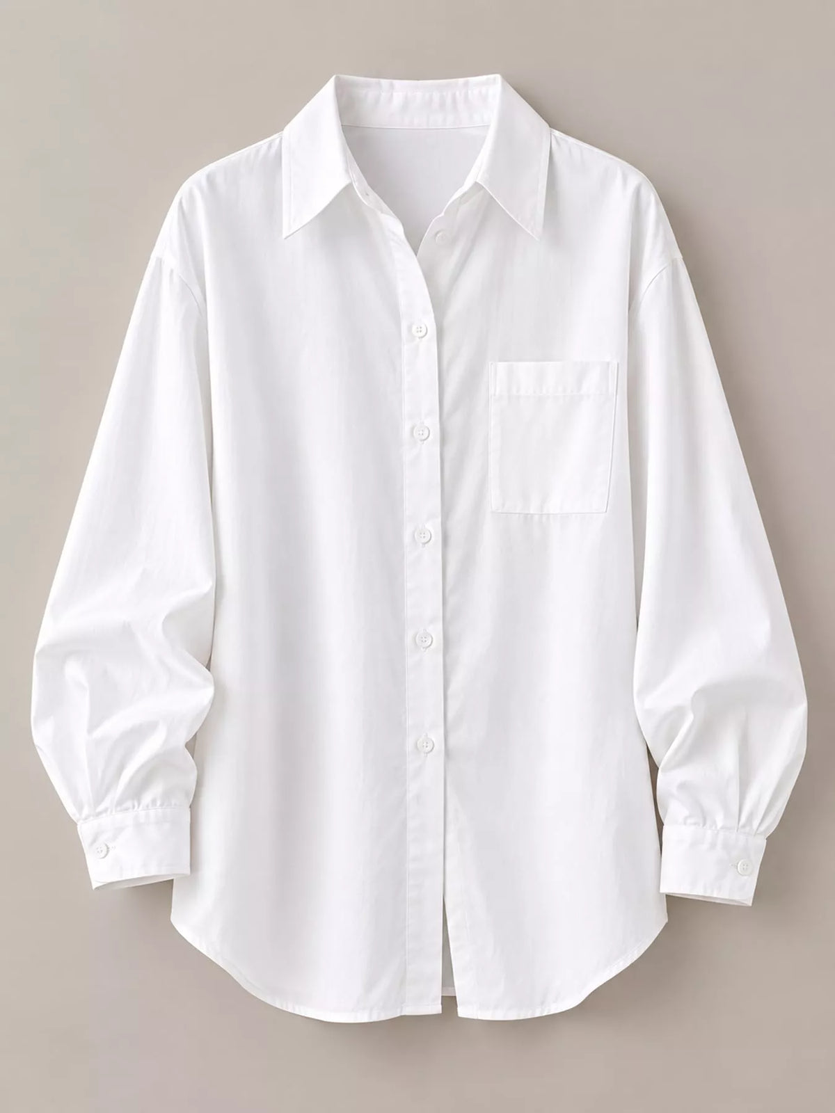 Classic Button-Down Long Sleeve Shirt