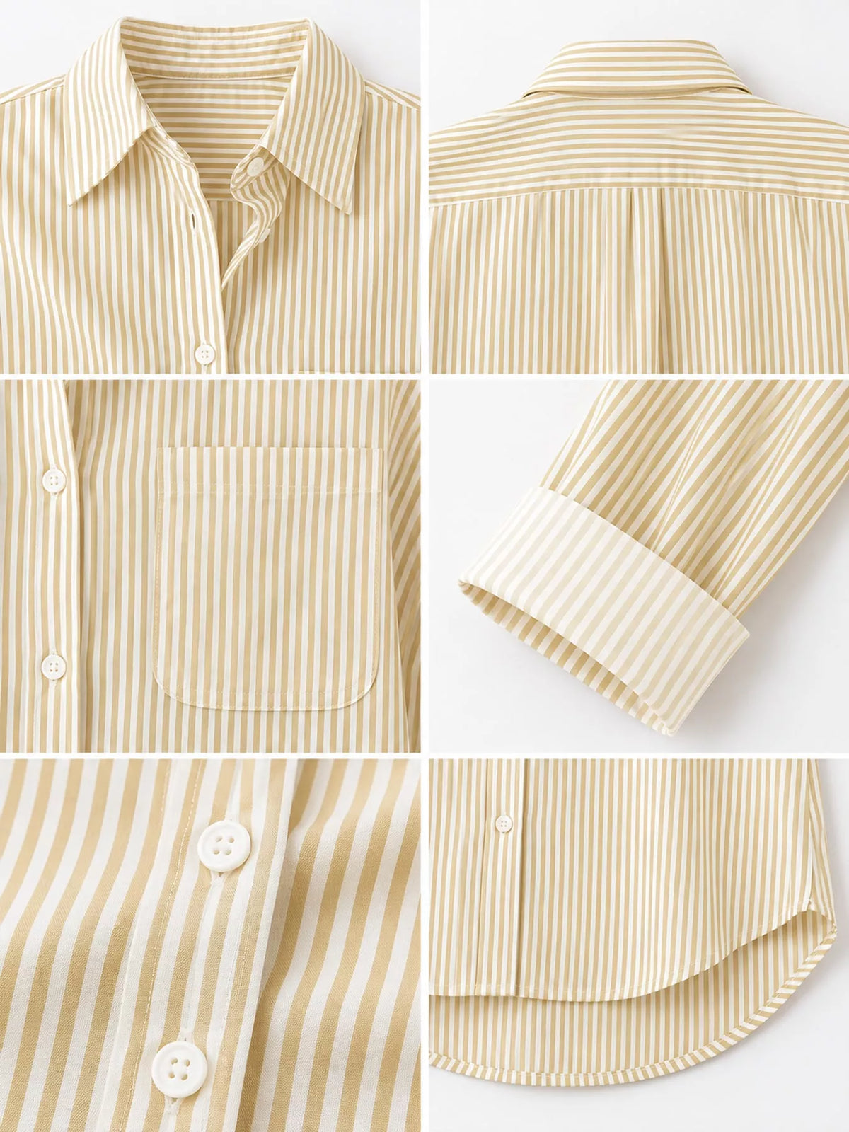 Full Size Striped Button-Down Long Sleeve Shirt Plus Size