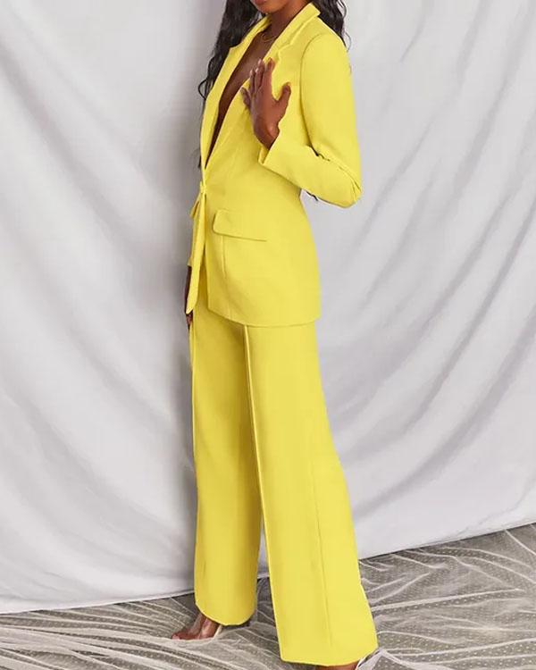 Clidress Lizzy Blazer and Pant Set Suit
