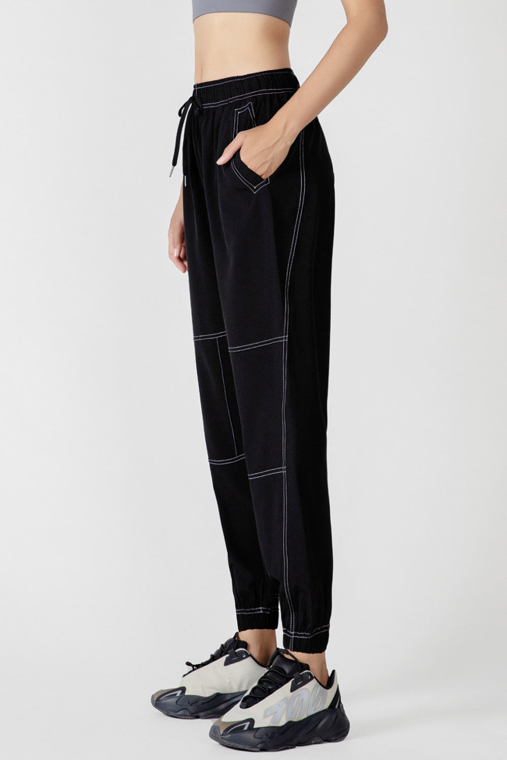 Basic Bae Drawstring Joggers With Pockets