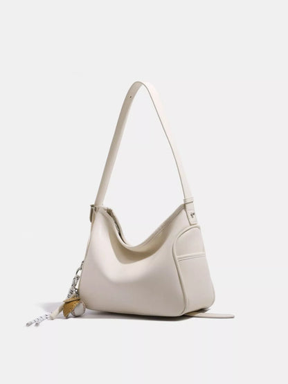 Leather Slouchy Shoulder Bag