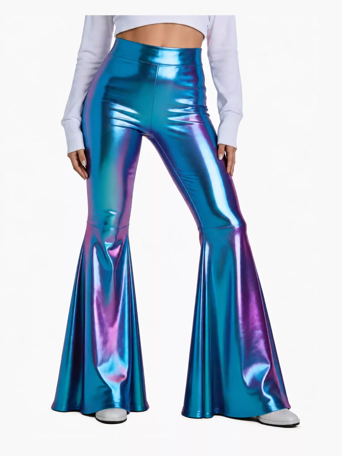 High-Waisted Flare Pants