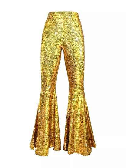 High-Waisted Flare Pants