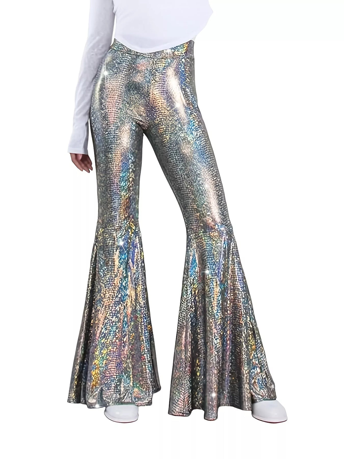 High-Waisted Flare Pants