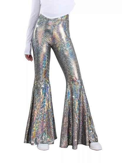 High-Waisted Flare Pants
