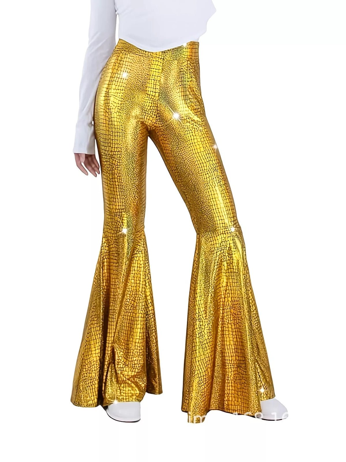 High-Waisted Flare Pants