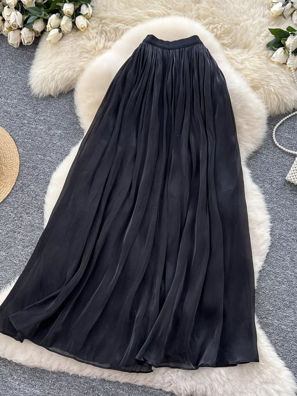 High Waist Maxi Skirt