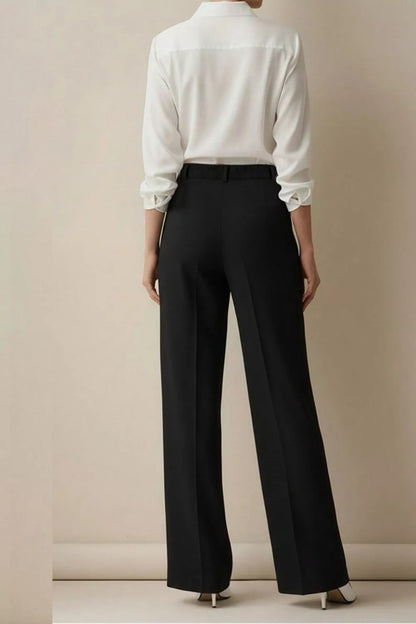 High-Waisted Wide-Leg Pants