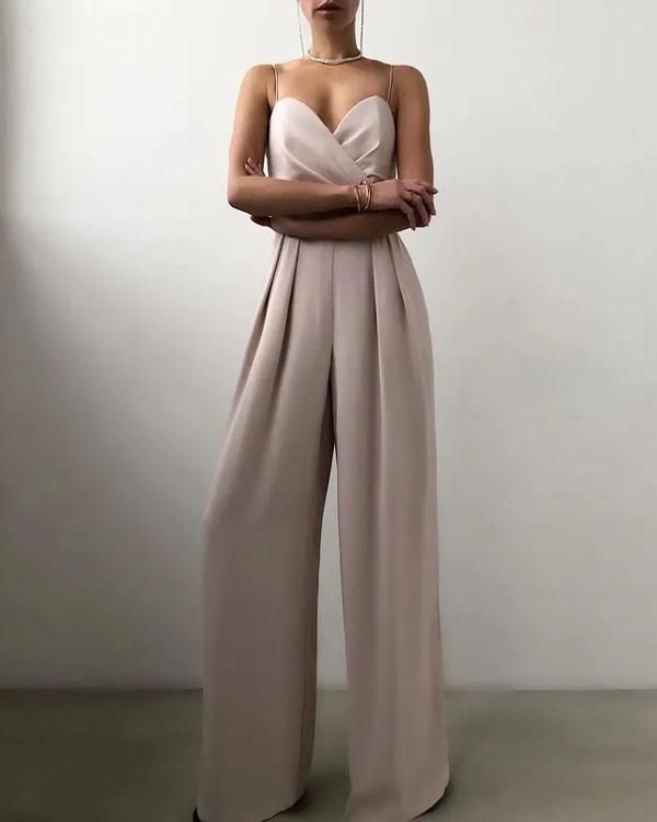 Clidress GF High Waist Wide Leg Jumpsuit