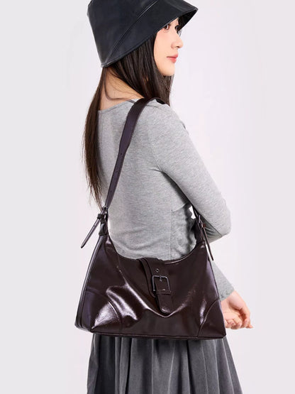 PU Leather Shoulder Bag