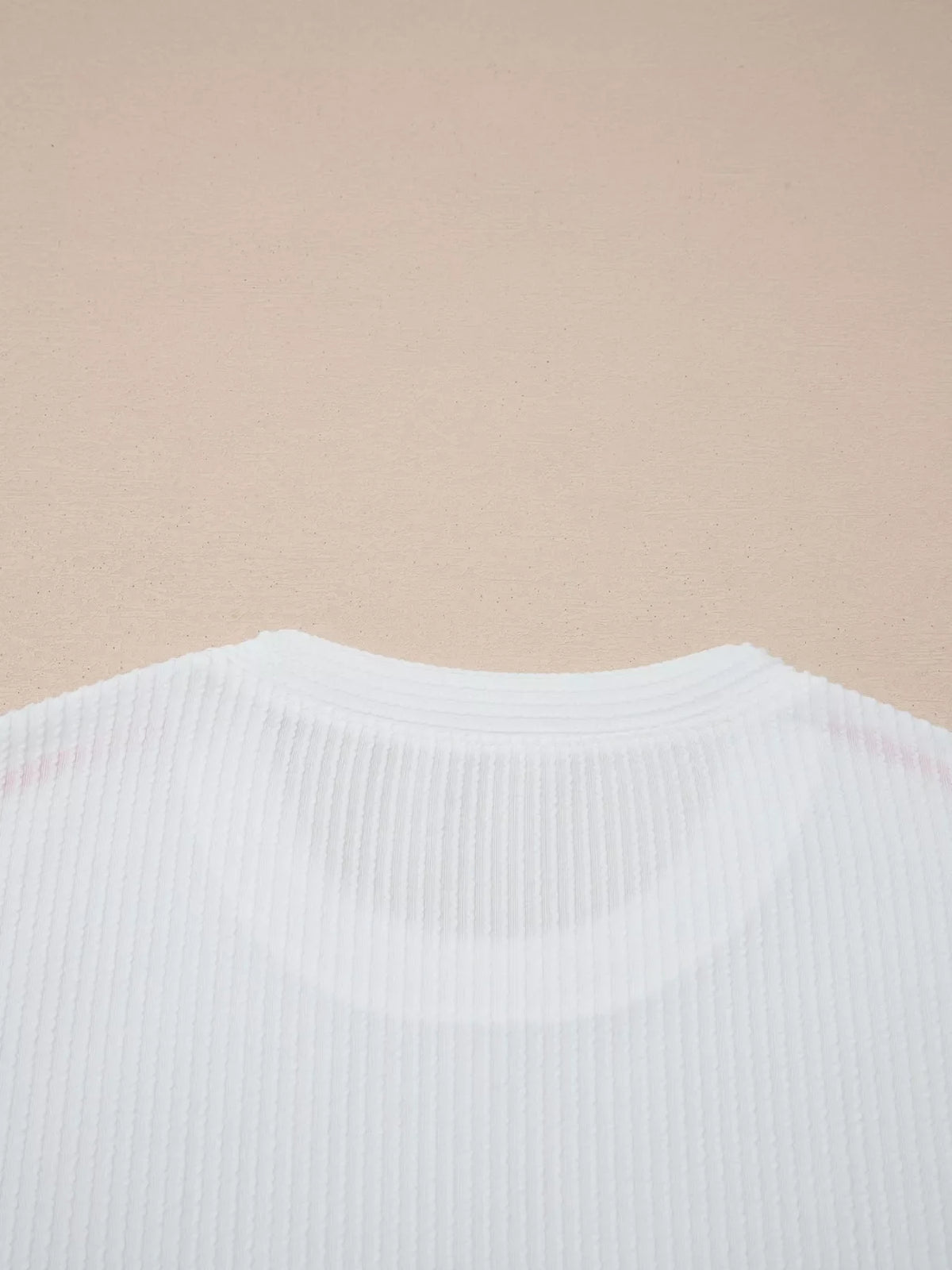 Usa Graphic Half Sleeve Loose Ribbed Top