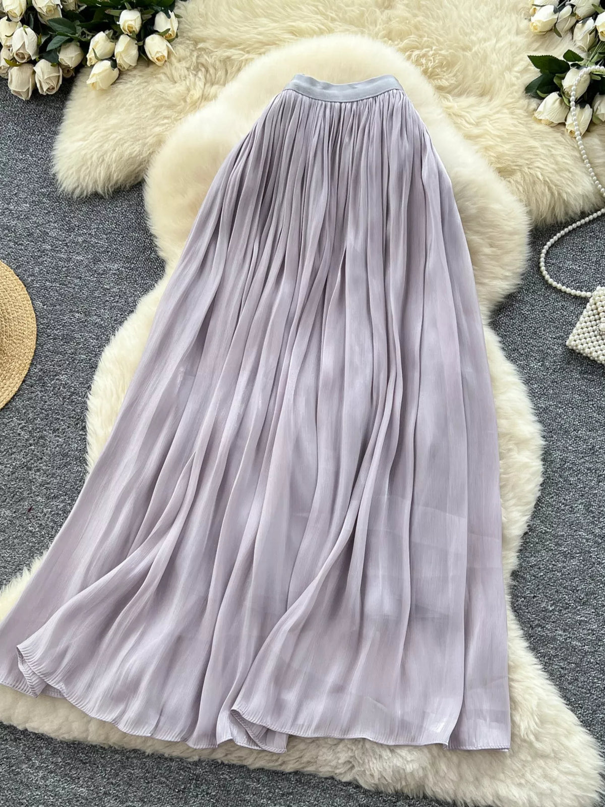 High Waist Maxi Skirt