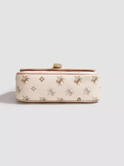 Pegasus Print Shoulder Bag
