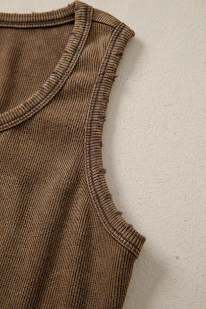 Snap Down Wide Strap Tank