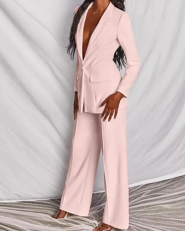 Clidress Lizzy Blazer and Pant Set Suit