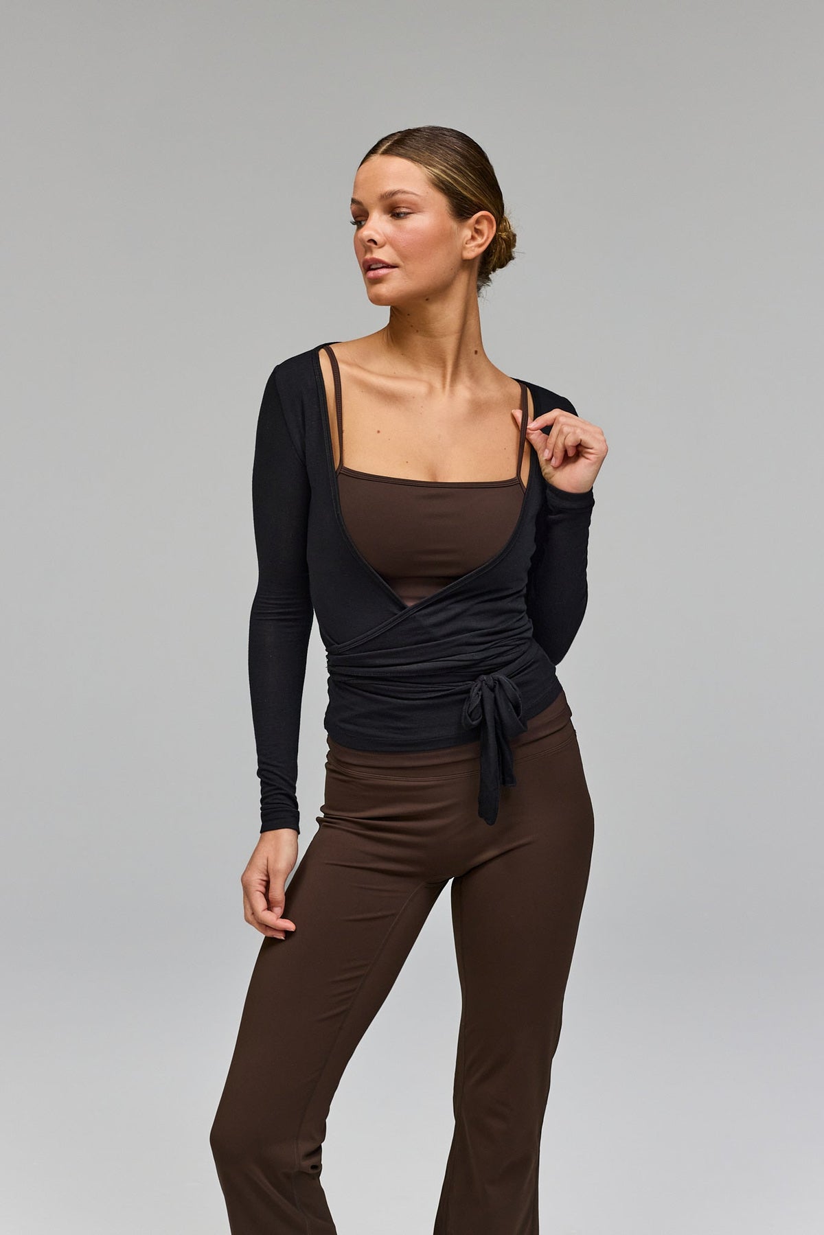 Ballet Wrap Blouse