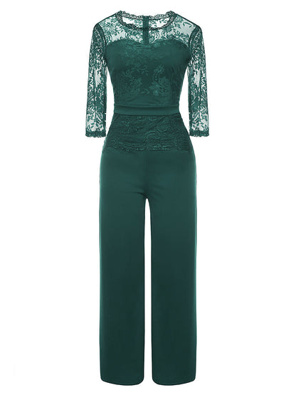 Formal Sexy Lace Jumpsuit