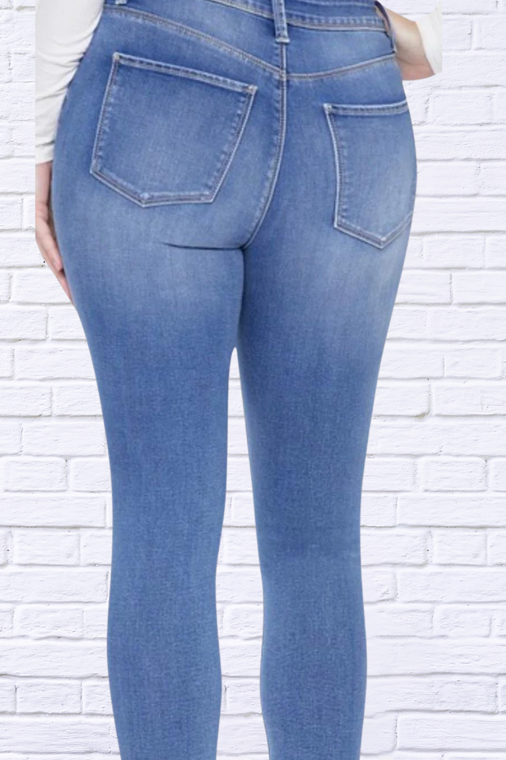 Missy Hide Your Muffin Top High-Rise Skinny Jean