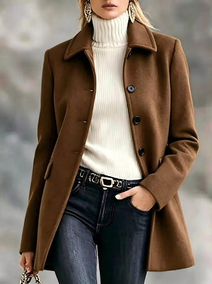Button Up Longline Coat