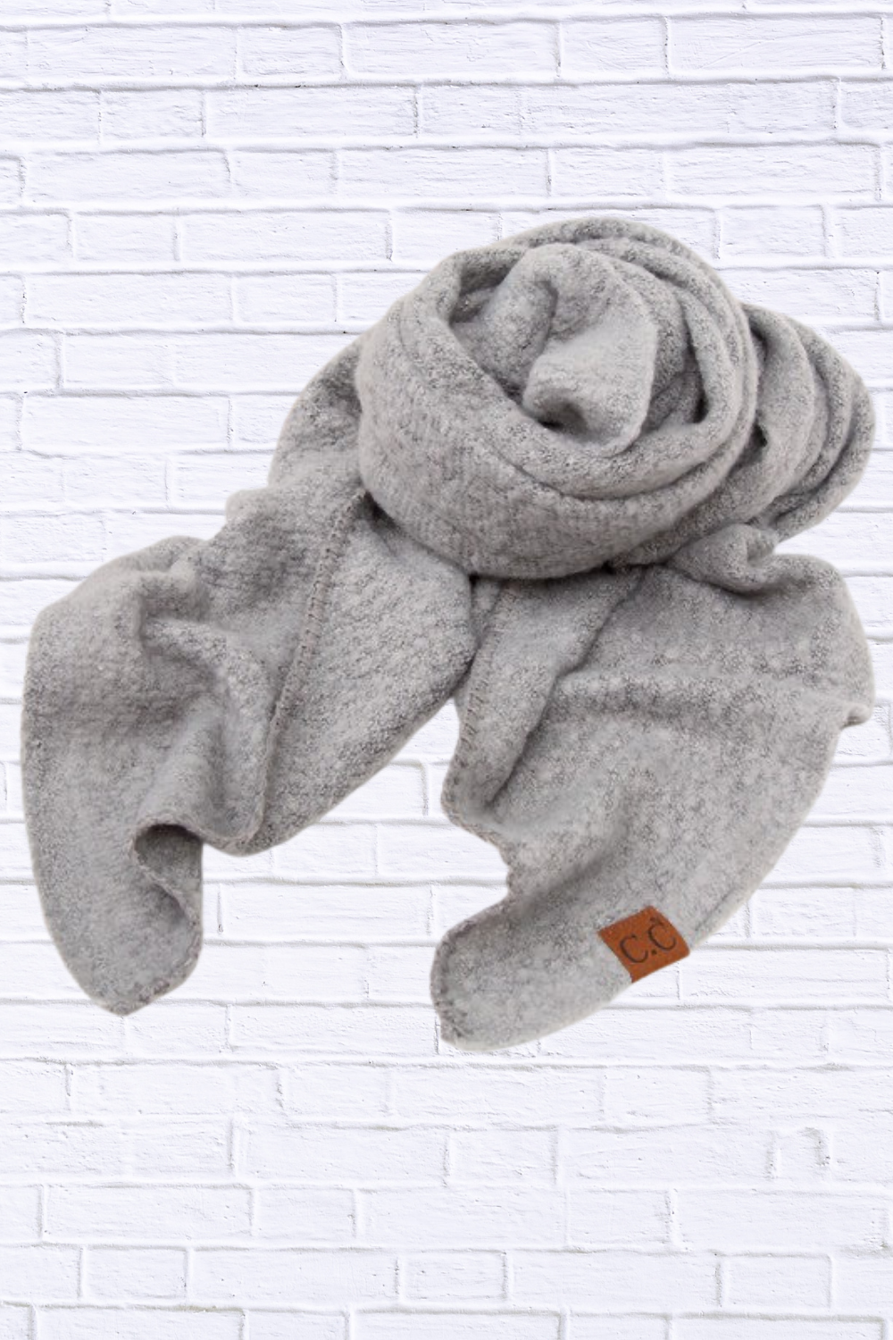 Draped Scarves Lt. Mel Gray OneSize