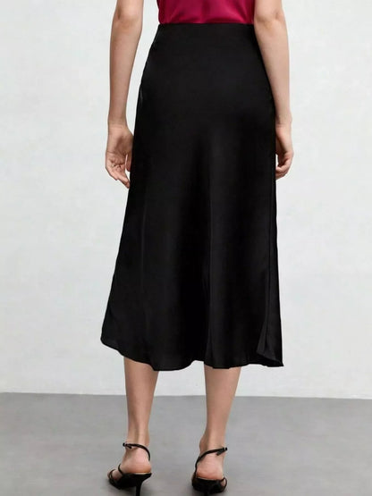 High Waist Midi Skirt