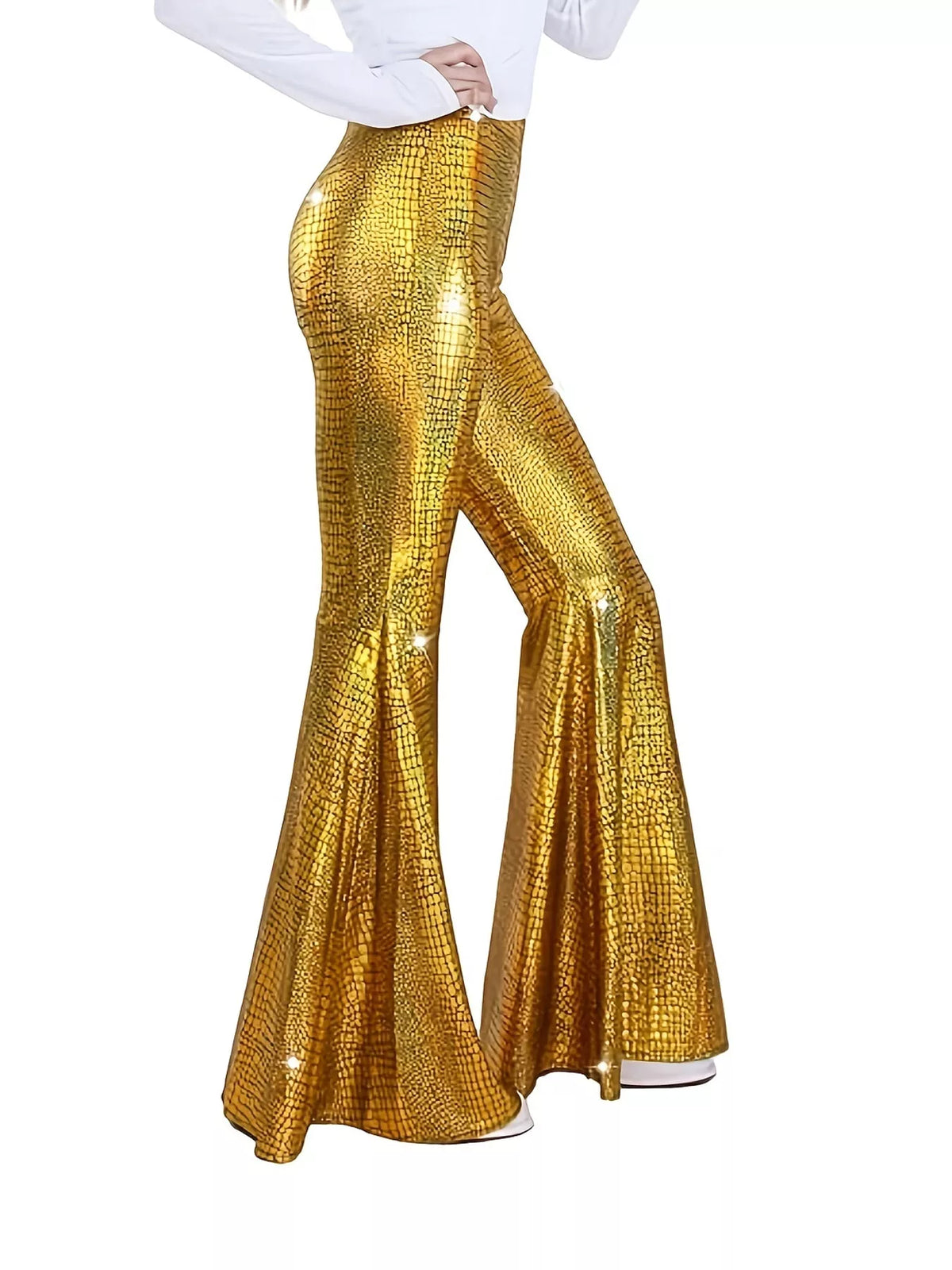 High-Waisted Flare Pants