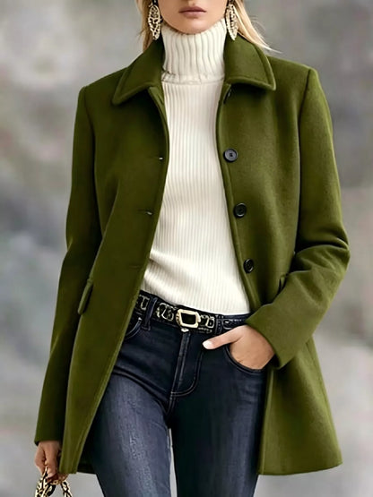 Button Up Longline Coat